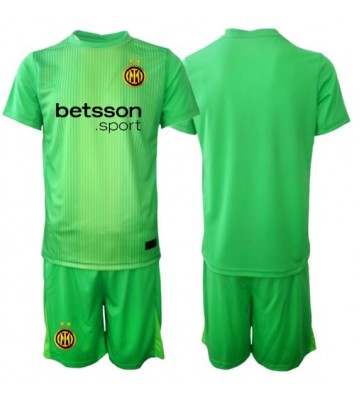 Inter Milan Goalkeeper Replica Third Stadium Kit for Kids 2025-26 Short Sleeve (+ pants)